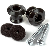 Dunlop 2PSLS033BK Straplok Dual Design Button - Black